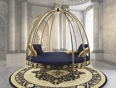 Hanging chair chair classic design huge interiordesign italianstyle luxury render