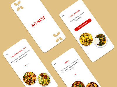 KO NEST • Niger & Nigeria Food App • Onboarding