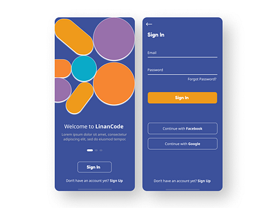 LINANCODE - SIGN IN FORM