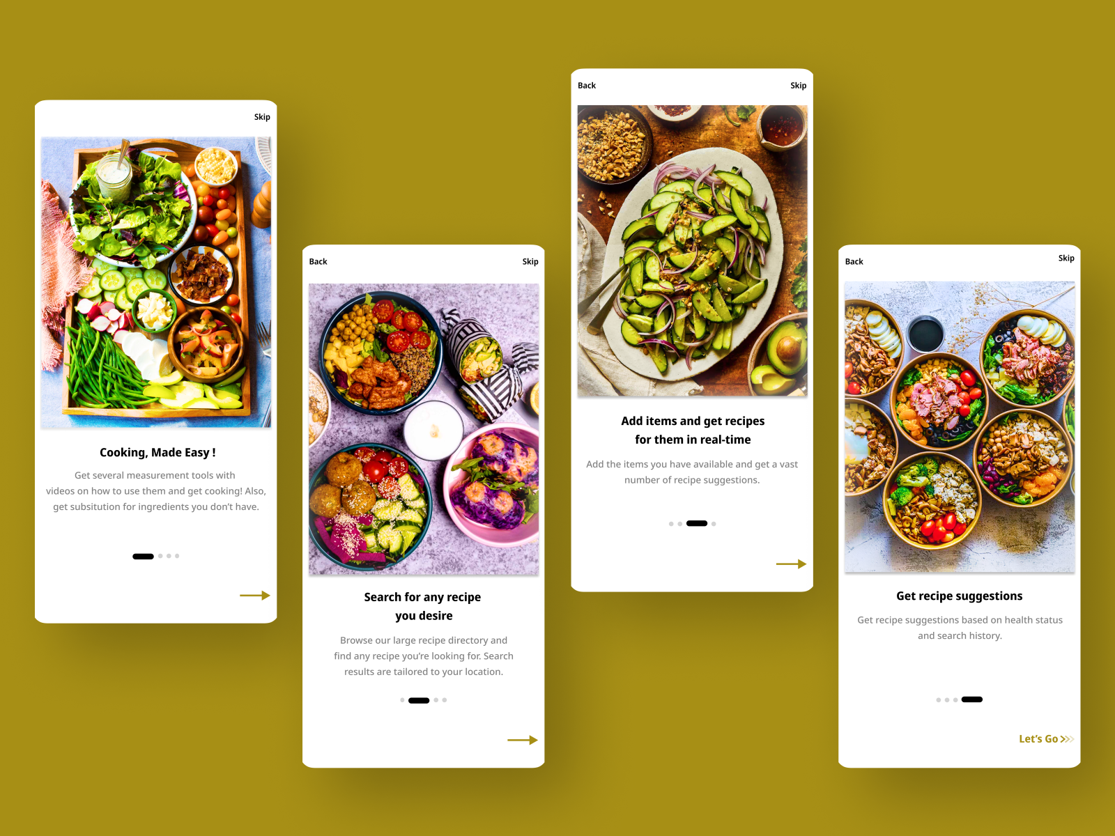 recipe-app-onboarding-by-esther-ay-linankoy-on-dribbble