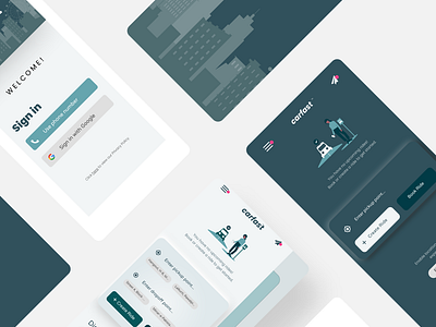CarFast: Ride-sharing app app design ridesharing ui ux
