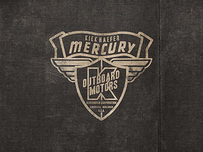 Mercury Outboards Logo (1955) logo mercury remake vector vintage wallpaper