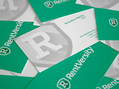 Rentversity Card brand branding logo