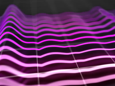 Neon Audio Spectrum after effects audio motion waveform