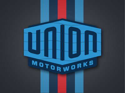 Union Badge badge logo type typography vector