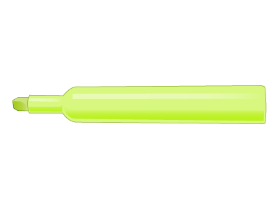 Highlighter Vector highlighter marker pen vector