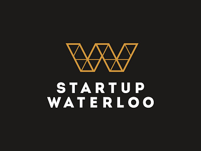 Startup Waterloo Logo branding bridge identity logo
