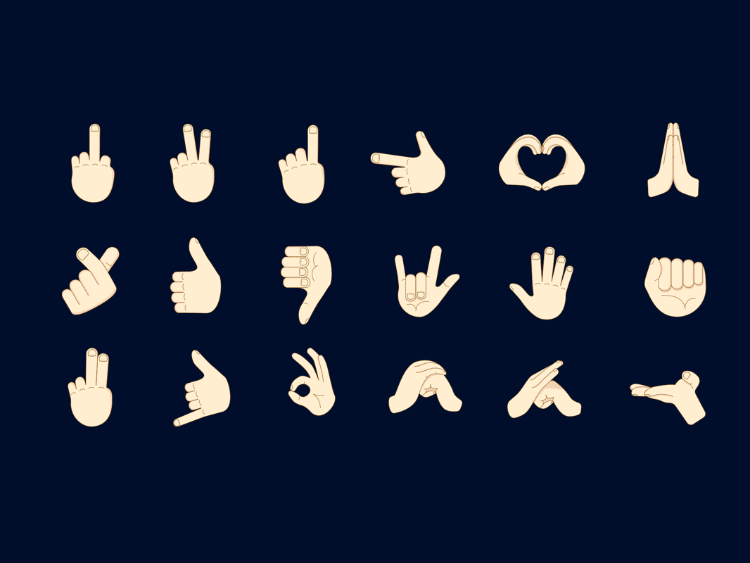 Gesture Icon by Millet on Dribbble