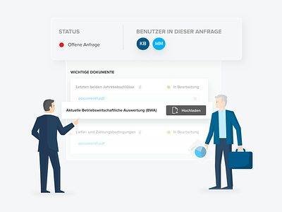 Collaboration feature advisor application business collaboration finance landing page saas