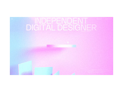 FLVLL - EXPERIEMENT c4d graphic design web design