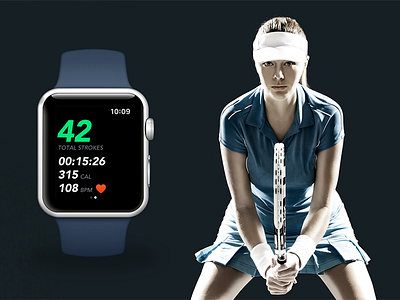 Tennis Apple Watch App apple watch sport statistics tennis