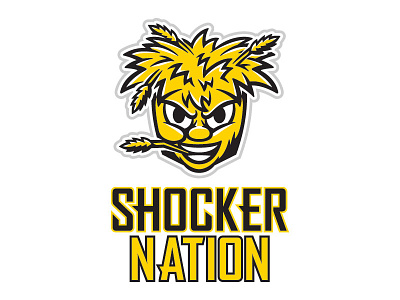 Shocker Nation Logo shocker nation shockers wichita state wichita state shockers