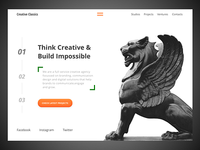 Dribbble colour creative dark design experiment inspiration landing page latest ui web