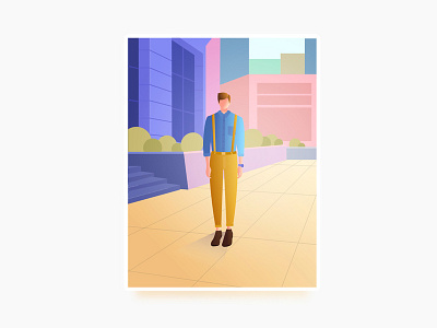 CITY illustration ui 插图