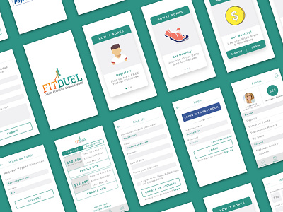 Fitduel - UI Design