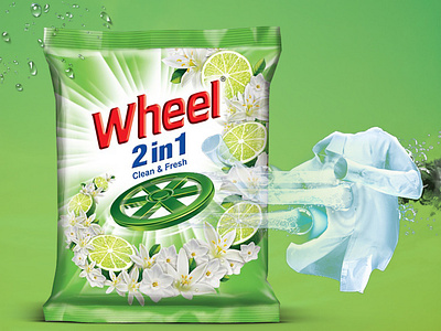 Wheel powder social media post design