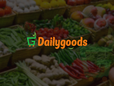 DG Grocery Store Logo advertisements dailygoods logo dg logo g letter logo logo design