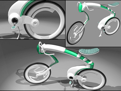 Bike 3D Model 3d art animation app branding design illustration it company ux website