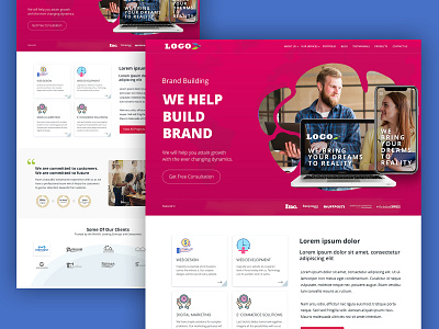 Web Mockup Design