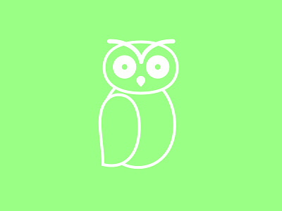 Owl icon illustration owl vector