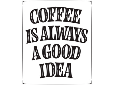 Coffee poster