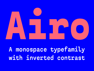 Airo Typefamily design type type design typeface typefamily typography