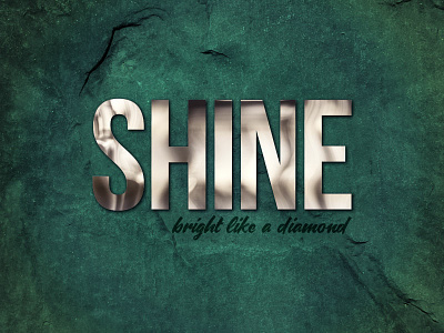 Shine | Type Art