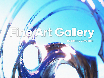 Fine Art Gallery 3d blender digital art event motion graphics
