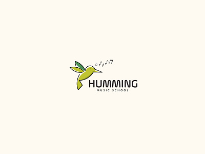 Humming Music School best logo branding creative logo design designer dribbble graphic design illustration logo