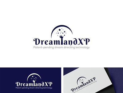 Dreamlandxp best logo brand brand identity branding creative logo design designer dream logo dribbble graphic design illustration logo logo design minimalist logo moon logo tech logo