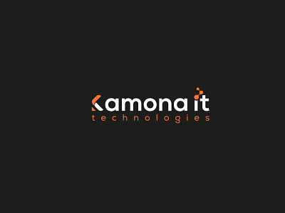 Kamona IT best logo branding creative logo crypto logo design designer dribbble graphic design logo logo design tech logo technology logo