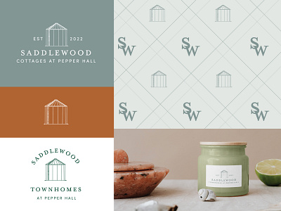 Saddlewood at Pepper Hall Branding branding design graphic design illustration logo moodboard rustic vector