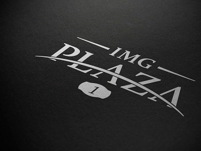 IMG PLAZA Logotype branding logo type