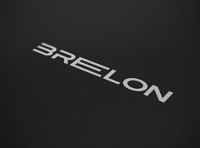 Breelon Logotype branding design lettering logo type