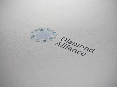 Diamond Alliance Logotype branding lettering logo type