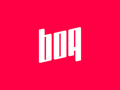 Typographic exploration for "Boa"