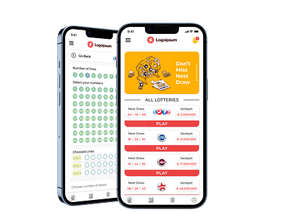 Lottery App Design