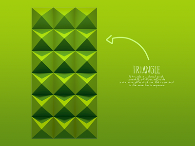 Basic type-triangle illustration typography