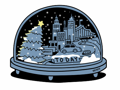 Christmas Day illustration