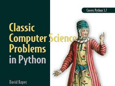 (READ)-Classic Computer Science Problems in Python app branding design graphic design illustration logo typography ui ux vector