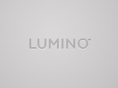 Lumino Logo brand company identity lighting logo lumino