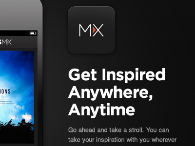 MX app designers.mx designersmx inspiration mobile new upgrades