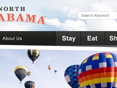 North Alabama alabama client comp north paramore rebrand redesign website