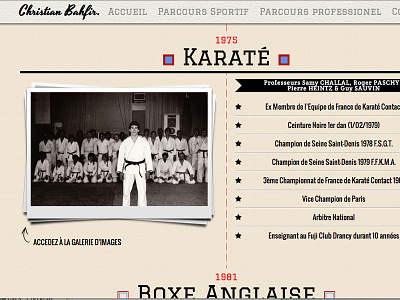 webdesign for boxing champion boxing sport star