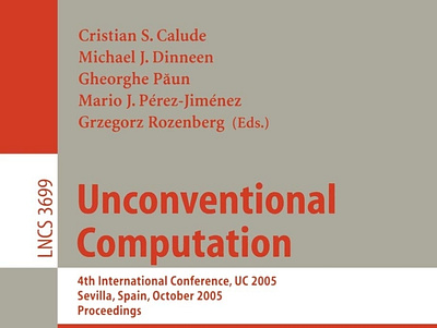 (EPUB)-Unconventional Computation: 4th International Conference, app book books branding design download ebook illustration logo ui