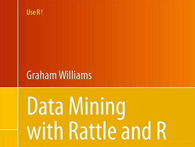 (BOOKS)-Data Mining with Rattle and R: The Art of Excavating Dat app book books branding design download ebook illustration logo ui