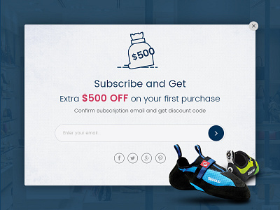 Latest Design of offer Popup creative design discount offer popup shopping ui ux website