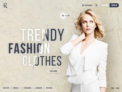 Women, Fashion Banner, Creative Headers, Website Banner applications banner cart clean creative design dribbble ecommerce fashion gallery mobile offer offers shopping store uiux ux website women womens