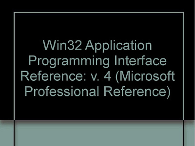 (EBOOK)-Microsoft Win32 Programmer's Reference: Functions H-Z (M