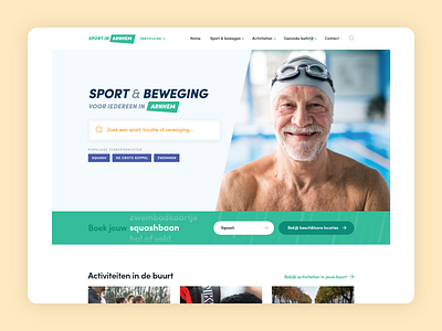 Sport in Arnhem research ui ux